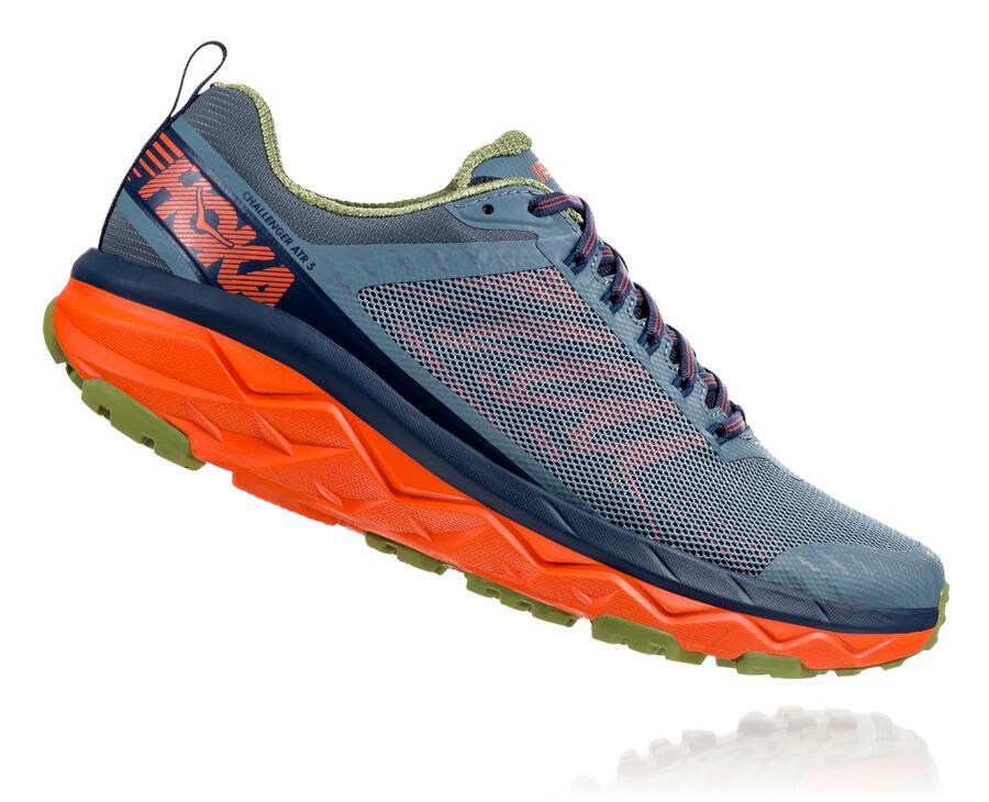 Hoka One One Trainers Mens Navy - Challenger ATR 5 - 04657GZSB